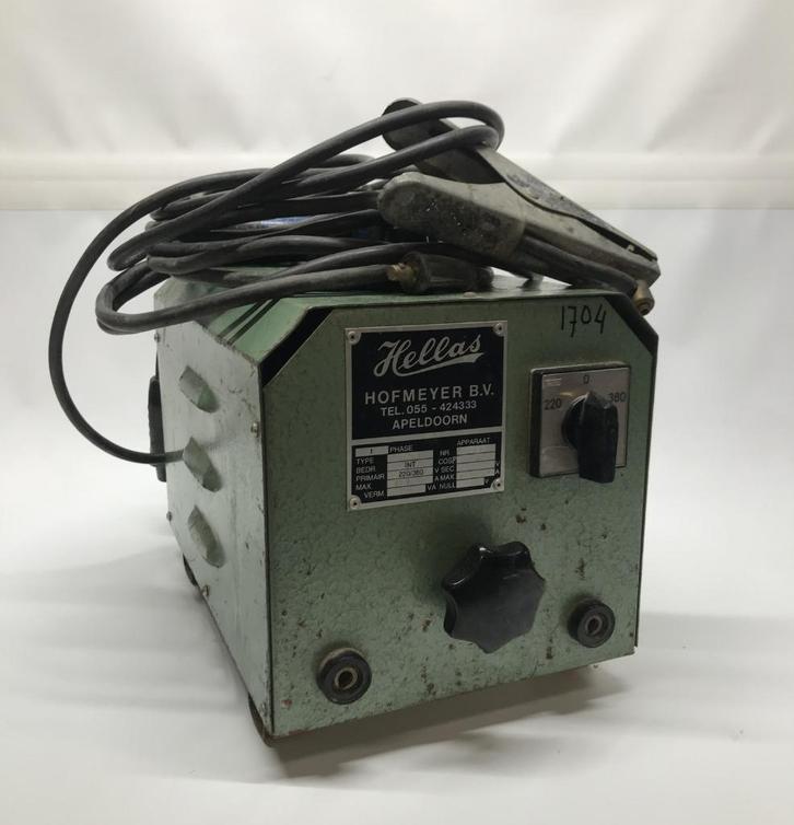 Booglasapparaat, Hellas, max 140 Amp, Doe-het-zelf en Verbouw, Gereedschap | Lasapparaten, Gebruikt, Elektroden, Minder dan 150 ampère