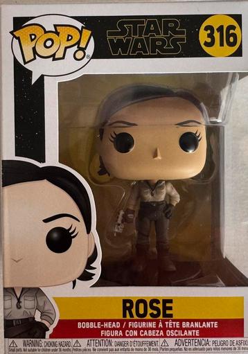 Funko Pop! 316 – Rose – Star Wars beschikbaar voor biedingen