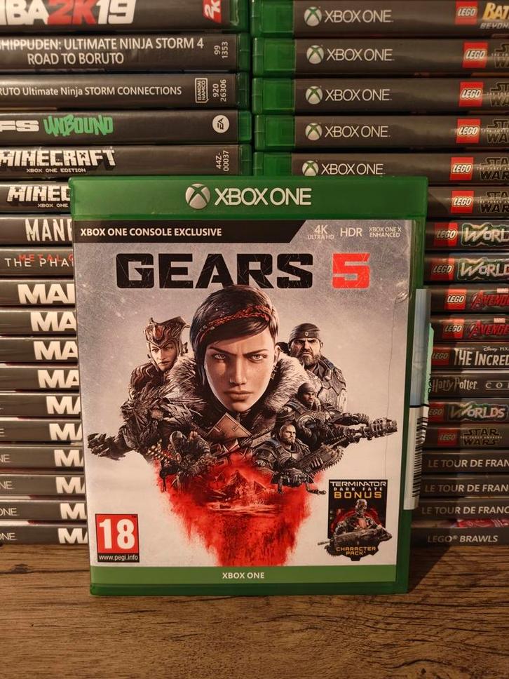 Gears 5 xbox one, Spelcomputers en Games, Games | Xbox One, Zo goed als nieuw, Avontuur en Actie, 1 speler, Vanaf 18 jaar, Ophalen of Verzenden