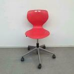 Ahrend Merryfair bureaustoel verrijdbare stoel rood en grijs, Huis en Inrichting, Bureaus, Met wielen, Gebruikt, Ophalen