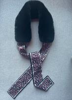 Chique sjaal met bont, Maat 38/40 (M), Ophalen of Verzenden, Zo goed als nieuw, Shoeby