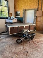 Kar en minibike MINIBIKE IS VERKOCHT, Fietsen en Brommers, Minibikes, Midibikes en Pitbikes, Ophalen, Gebruikt, Overige typen