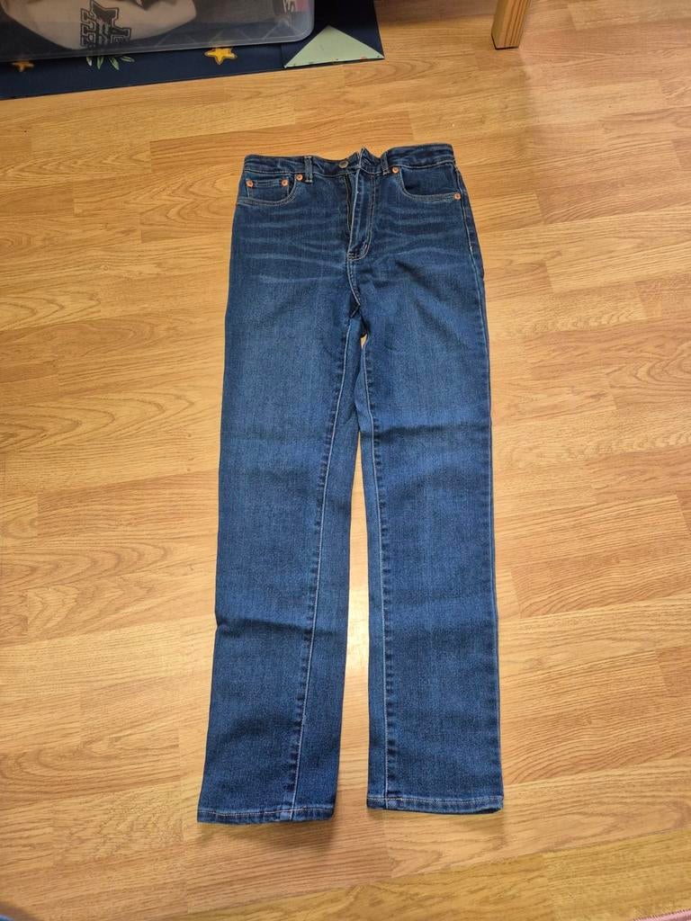 IN PRIJS VERLAAGD Levi's Ribcage Broek Maat 164, Kinderen en Baby's, Kinderkleding | Maat 146, Zo goed als nieuw, Meisje, Broek