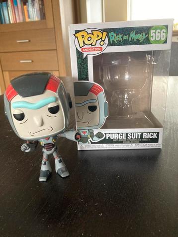 Funko Pop Rick & Morty Purge suit Rick 566 beschikbaar voor biedingen