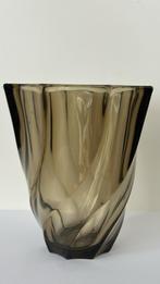 Arcoroc vaas bruin glas., Ophalen of Verzenden