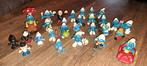 Heel leuke set smurfen 28 stuks plus 2 autootjes., Ophalen of Verzenden, Gebruikt, Verschillende Smurfen