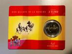 Bister Spanje Don Quijote, Postzegels en Munten, Ophalen of Verzenden, Spanje, 2 euro, Setje
