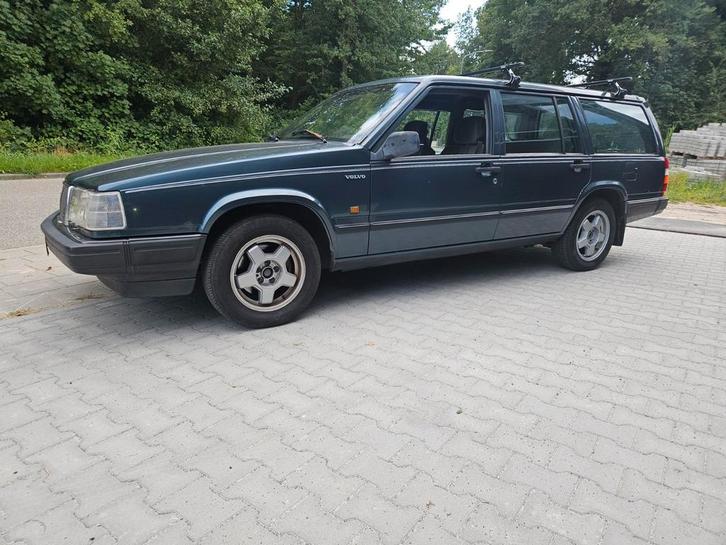 Volvo 740 2.3 GLE 16V U9 1990 Blauw, Auto's, Volvo, Particulier, Benzine, Stationwagon, Handgeschakeld, Origineel Nederlands, Blauw