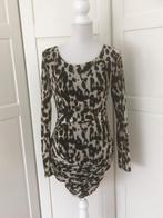 Guess nieuwe korte panter leopard print jurk, maat S, Guess, Zwart, Nieuw, Ophalen of Verzenden