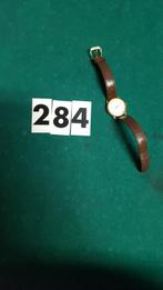 s [ 284 ], horloge donkerbruin, leer, Ophalen of Verzenden