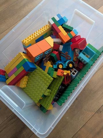 Grote Duplo Partij: Tractor, Huisje, Platen  beschikbaar voor biedingen