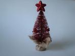 Mini kerstboom rood in zak p/st., Ophalen of Verzenden, Nieuw