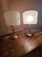 Set Vintage Italiaanse tafellampen Murano Vetri, Antiek en Kunst, Antiek | Lampen, Ophalen of Verzenden