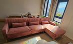 Bank - €400,- ophalen Amsterdam Zuidoost, Ophalen, 250 tot 300 cm, Gebruikt, Velours stof, met gouden poten