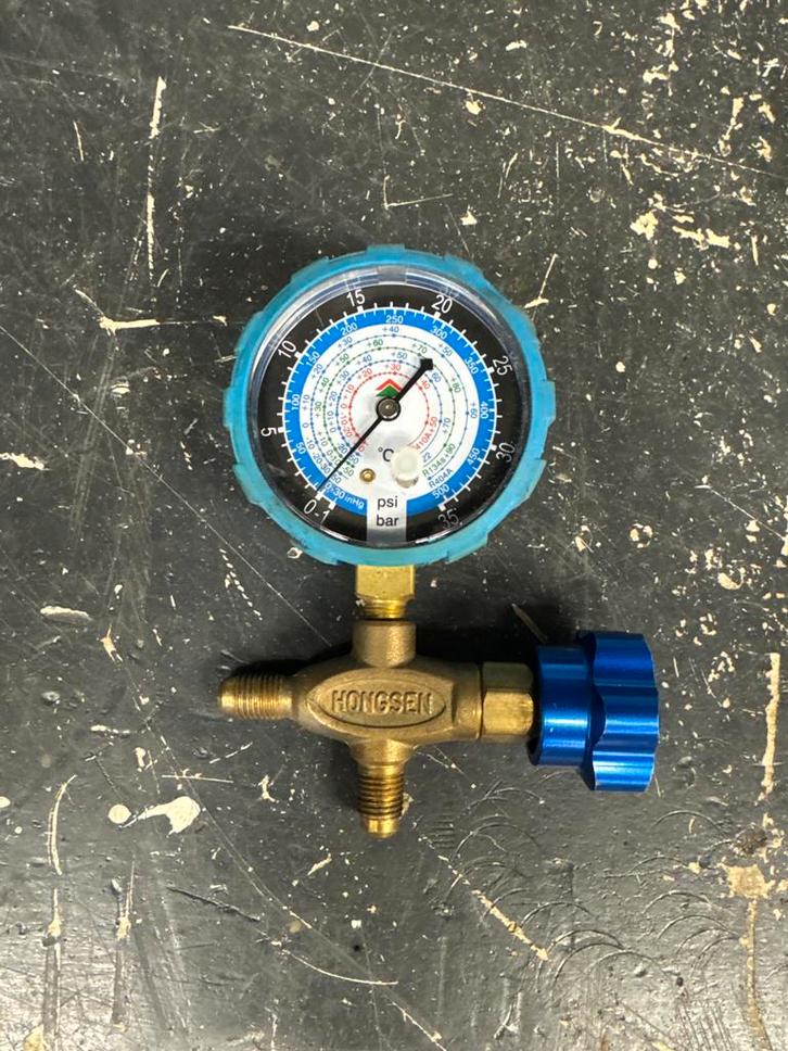 Airco Manometer - Drukmeter, Doe-het-zelf en Verbouw, Meetapparatuur, Gebruikt, Ophalen of Verzenden