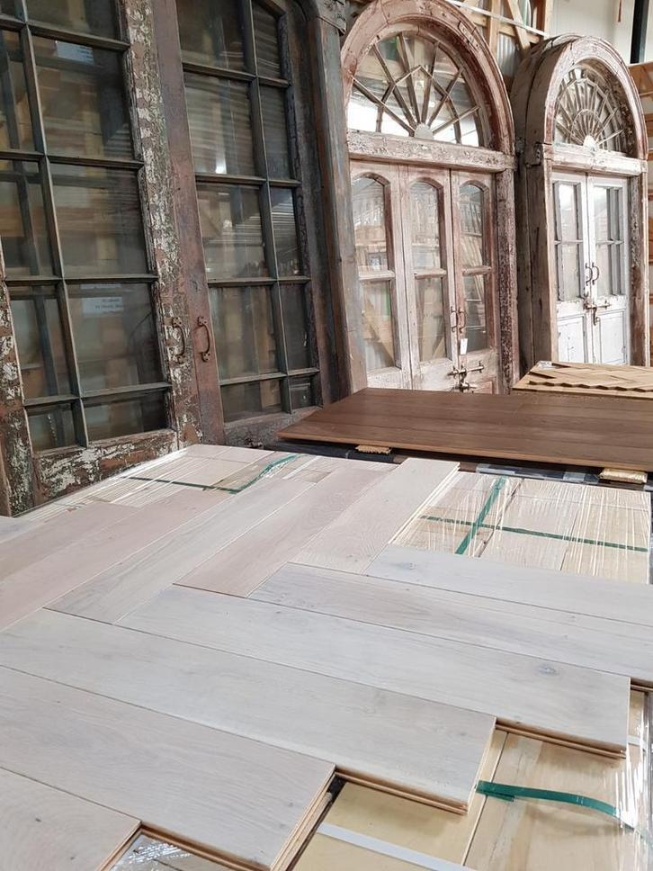 Echt eiken visgraat PARKET wit geolied! Topkwaliteit vloeren, Huis en Inrichting, Stoffering | Vloerbedekking, Nieuw, Parket, Wit