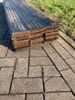 vlonderplanken  hardhouten planken, Tuin en Terras, Terrasdelen en Vlonders, Ophalen, Zo goed als nieuw, Hout