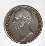 Zilveren rijksdaalder koning Willem II 1845, Postzegels en Munten, Munten | Nederland, Zilver, 2½ gulden, Koning Willem II, Losse munt