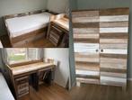 Stoere meubelset tienerkamer, Ophalen, Gebruikt, Eenpersoons