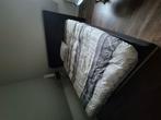 Boxspring zwart 2 persoons, Huis en Inrichting, Slaapkamer | Boxsprings, Ophalen, Tweepersoons, Zo goed als nieuw, 180 cm
