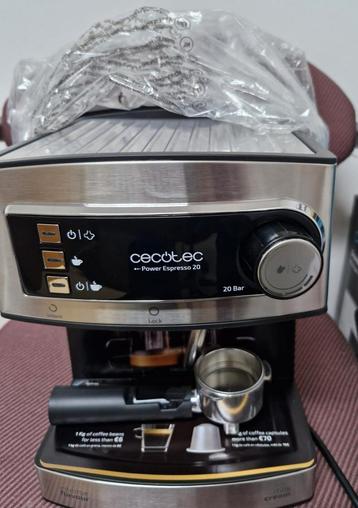 Cecotec espresso machine koffiezet apparaat  beschikbaar voor biedingen