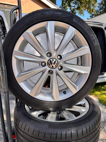 VW velgen 5x112 type ‘Salamanca’ 225/45/17 zomerbanden beschikbaar voor biedingen