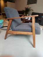 IKEA EKENÄSET Fauteuil, eiken, donkergrijs., Zo goed als nieuw, 50 tot 75 cm, Ophalen, Hout