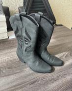 Cowboy laarzen maat 38, Kleding | Dames, Schoenen, Hoge laarzen, Zwart, Nieuw, Ophalen of Verzenden