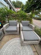 Trestino tuinset rotan, Tuin en Terras, Tuinsets en Loungesets, 4 zitplaatsen, Kunststof, Ophalen of Verzenden, Zo goed als nieuw