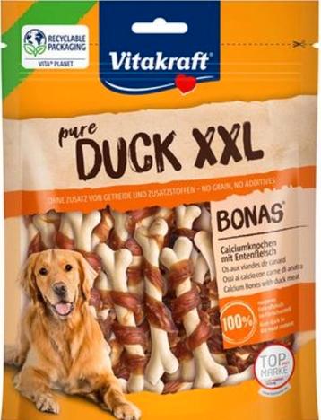 Vitakraft Duck XXL Bonas Hond - hondensnack - 200 gram beschikbaar voor biedingen