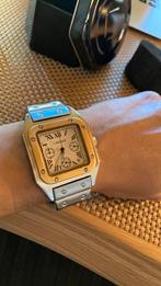 Cartier horloge Santos XL nieuw lees advertentie goed, Sieraden, Tassen en Uiterlijk, Horloges | Heren, Ophalen of Verzenden, Nieuw