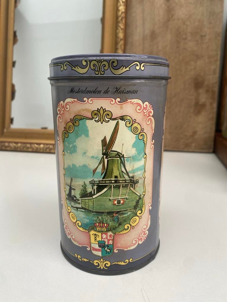 Oud Albert Heijn Koekblikje - 9 x 15,5 cm, Ophalen of Verzenden