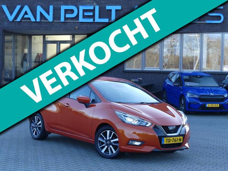 Nissan Micra 0.9 IG-T N-Connecta / Stoelverwarming / Keyless, Auto's, Nissan, Te koop, Micra, ABS, Achteruitrijcamera, Airbags