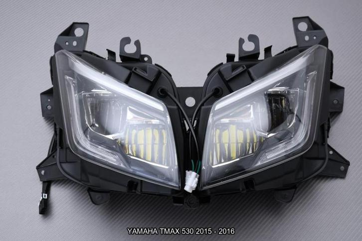 Koplamp / Voorlicht LED AVDB YAMAHA TMAX 530 2015 - 2016, Motoren, Accessoires | Overige, Nieuw, Ophalen of Verzenden