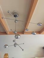 Vintage chroom milenuim lamp. Merk:Anchorn, Ophalen of Verzenden, Gebruikt, Metaal, 50 tot 75 cm