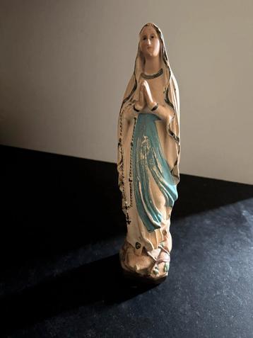 Antiek Maria Beeld - 32 cm beschikbaar voor biedingen