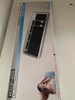 Konig Electronic Toetsenbord - Nieuw in Verpakking, Ophalen, Multimediatoetsen, Nieuw, Qwerty