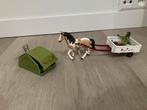 Schleich kamperen met paard, Ophalen of Verzenden, Zo goed als nieuw