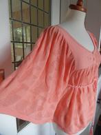 Aparte top met vlindermouwen van Supertrash zalm-kleur., Kleding | Dames, Supertrash, Oranje, Ophalen of Verzenden, Zo goed als nieuw