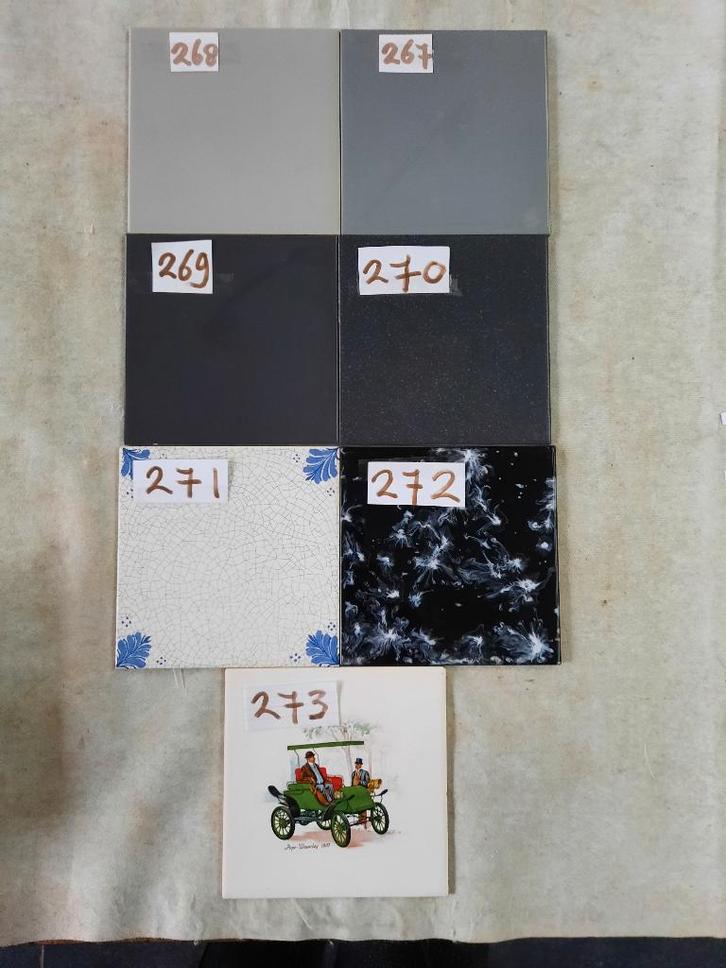 Mozaïek tegels, diverse kleuren en motieven., Hobby en Vrije tijd, Knutselen, Nieuw, Materiaal, Ophalen of Verzenden