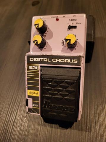 Ibanez DSC10 Digital Chorus – 80s super chorus beschikbaar voor biedingen