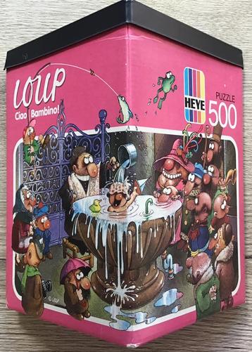 Vintage Heye puzzel van Loup - Ciao Bambino! - 500 stukjes beschikbaar voor biedingen