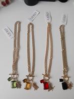 Ralph Lauren Kubus Ketting - Nieuw, Nieuw, Ophalen of Verzenden, Goud, Overige materialen