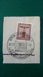 Duitse Rijk 1938 Deutsche Reich postzegel Hakenkruis, Ophalen, Overige periodes, Gestempeld
