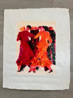 Wil Willemsen zeefdruk titel: Dancing, Ophalen