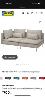 Ikea Sofa / Slaapbank / Chaises, Ophalen of Verzenden, Zo goed als nieuw