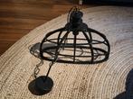 Zwarte metalen PTMD hanglamp ovaal, Ophalen, Gebruikt, Metaal, Minder dan 50 cm