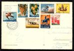 Ansichtkaart;  van San Marino naar Den Haag 27-07-1963, Ophalen of Verzenden, Briefkaart