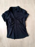 H&M donkerblauwe blouse  maat 38, Kleding | Dames, Blouses en Tunieken, Blauw, Maat 38/40 (M), H&M, Ophalen of Verzenden