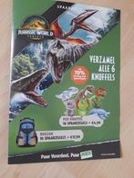 NIEUW VOLLE SPAAR JURASSIC WORLD KNUFFELS ACIE POIESZ, Verzamelen, Lidl, Ophalen of Verzenden